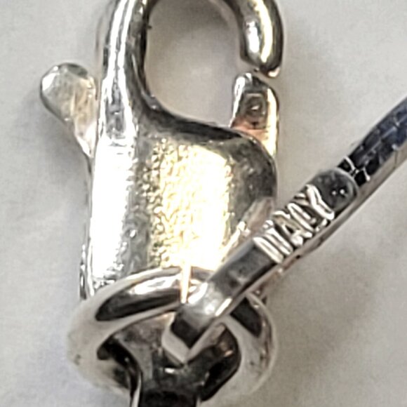 30 Inch Sterling Silver Snake Necklace, 925 Sterling Silver Chain 30in- NEW! - Picture 14 of 14